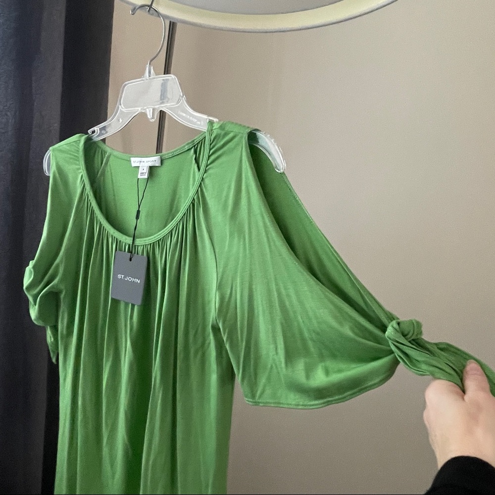 St John Sport top blouse NWT